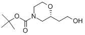 (R)-2-(2-羥乙基)-4-嗎啉羧酸叔丁酯結(jié)構(gòu)式_136992-21-7結(jié)構(gòu)式