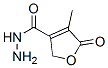 3-Furancarboxylicacid,2,5-dihydro-4-methyl-5-oxo-,hydrazide(9ci)Structure,137910-48-6Structure 3-Furancarboxylicacid,2,5-dihydro-4-methyl-5-oxo-,hydrazide(9ci) Structure,137910-48-6Structure