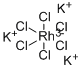 六氯銠(III)酸鉀結(jié)構(gòu)式_13845-07-3結(jié)構(gòu)式