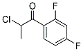1-Propanone, 2-chloro-1-(2,4-difluorophenyl)-(9ci)Structure,138457-39-3Structure 1-Propanone, 2-chloro-1-(2,4-difluorophenyl)-(9ci) Structure,138457-39-3Structure