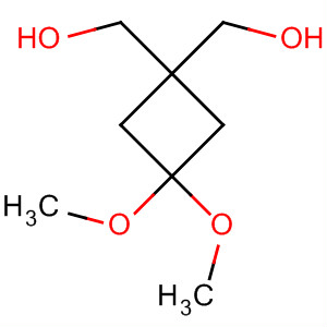 (1S,2s)-3,3-二甲氧基-1,2-環(huán)丁烷二甲醇結(jié)構(gòu)式_138736-92-2結(jié)構(gòu)式