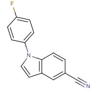1-(4-Fluorophenyl)-5-cyano-1h-indoleStructure,138900-18-2Structure 1-(4-Fluorophenyl)-5-cyano-1h-indole Structure,138900-18-2Structure
