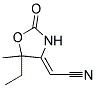 (z)-(9ci)-(5-乙基-5-甲基-2-氧代-4-噁唑啉)-乙腈結(jié)構(gòu)式_139097-56-6結(jié)構(gòu)式