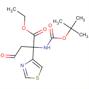 Ethyl 2-(2-(tert-butoxycarbonyl)thiazol-4-yl)-4-oxobutanoateStructure,139354-85-1Structure Ethyl 2-(2-(tert-butoxycarbonyl)thiazol-4-yl)-4-oxobutanoate Structure,139354-85-1Structure