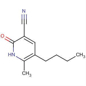 5-Butyl-6-methyl-2-oxo-1,2-dihydropyridine-3-carbonitrileStructure,139394-20-0Structure 5-Butyl-6-methyl-2-oxo-1,2-dihydropyridine-3-carbonitrile Structure,139394-20-0Structure