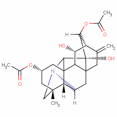 關(guān)附甲素對照品結(jié)構(gòu)式_1394-48-5結(jié)構(gòu)式