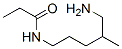 Propanamide, n-(5-amino-4-methylpentyl)-Structure,139423-37-3Structure Propanamide, n-(5-amino-4-methylpentyl)- Structure,139423-37-3Structure