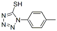 1-對甲苯-1H-四唑-5-硫醇結(jié)構(gòu)式_13980-77-3結(jié)構(gòu)式