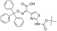 (Z)-2-(2-Boc-aminothiazole-4-yl-)-2-trityloxyiminoacetic acidStructure,140128-20-7Structure (Z)-2-(2-Boc-aminothiazole-4-yl-)-2-trityloxyiminoacetic acid Structure,140128-20-7Structure
