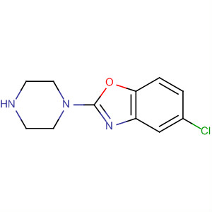5-Chloro-2-piperazin-1-yl-1,3-benzoxazoleStructure,140233-44-9Structure 5-Chloro-2-piperazin-1-yl-1,3-benzoxazole Structure,140233-44-9Structure