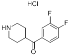 (3,4-Difluoro-phenyl)-piperidin-4-yl-methanone hydrochlorideStructure,140235-26-3Structure (3,4-Difluoro-phenyl)-piperidin-4-yl-methanone hydrochloride Structure,140235-26-3Structure