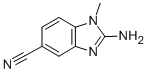 1H-benzimidazole-5-carbonitrile,2-amino-1-methyl-(9ci)Structure,141691-41-0Structure 1H-benzimidazole-5-carbonitrile,2-amino-1-methyl-(9ci) Structure,141691-41-0Structure