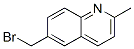 6-(Bromomethyl)-2-methylquinolineStructure,141848-60-4Structure 6-(Bromomethyl)-2-methylquinoline Structure,141848-60-4Structure