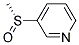 Pyridine, 3-(methylsulfinyl)-, (r)-(9ci)Structure,141986-55-2Structure Pyridine, 3-(methylsulfinyl)-, (r)-(9ci) Structure,141986-55-2Structure
