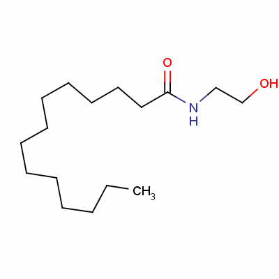 Myristoyl ethanolamideStructure,142-58-5Structure Myristoyl ethanolamide Structure,142-58-5Structure