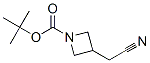 1-Azetidinecarboxylic acid, 3-(cyanomethyl)-, 1,1-dimethylethyl esterStructure,142253-58-5Structure 1-Azetidinecarboxylic acid, 3-(cyanomethyl)-, 1,1-dimethylethyl ester Structure,142253-58-5Structure