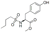 Methyl n-butylsulfonyl-l-p-hydroxyphenylalanine Structure,142374-01-4Structure
