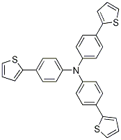 Tris(4-(thiophen-2-yl)phenyl)amineStructure,142807-63-4Structure Tris(4-(thiophen-2-yl)phenyl)amine Structure,142807-63-4Structure
