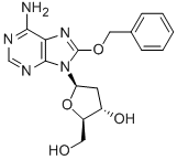 8-Benzyloxy-2-deoxyadenosineStructure,142948-07-0Structure 8-Benzyloxy-2-deoxyadenosine Structure,142948-07-0Structure