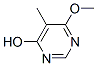 6-甲氧基-5-甲基嘧啶-4-醇結(jié)構(gòu)式_14341-18-5結(jié)構(gòu)式