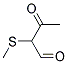 Butanal, 2-(methylthio)-3-oxo-(9ci) Structure,143708-40-1Structure
