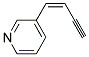 (z)-(9ci)-3-(1-丁烯-3-炔)-吡啶結(jié)構(gòu)式_143799-42-2結(jié)構(gòu)式
