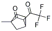 (9ci)-1-甲基-3-(三氟乙?；?-雙環(huán)[2.2.1]庚烷-2-酮結(jié)構(gòu)式_143874-05-9結(jié)構(gòu)式