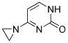 2(1H)-pyrimidinone, 4-(1-aziridinyl)-(9ci)Structure,144049-46-7Structure 2(1H)-pyrimidinone, 4-(1-aziridinyl)-(9ci) Structure,144049-46-7Structure