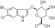 5-Bromo-6-chloro-3-indolyl β-d-glucuronide Structure,144110-42-9Structure
