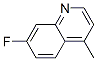 Quinoline, 7-fluoro-4-methyl- (9ci)Structure,144147-01-3Structure Quinoline, 7-fluoro-4-methyl- (9ci) Structure,144147-01-3Structure