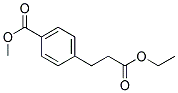 Benzenepropanoic acid, 4-(methoxycarbonyl)-, ethyl ester (9ci)Structure,144707-86-8Structure Benzenepropanoic acid, 4-(methoxycarbonyl)-, ethyl ester (9ci) Structure,144707-86-8Structure