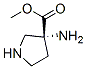 3-Pyrrolidinecarboxylicacid,3-amino-,methylester,(r)-(9ci)Structure,145090-27-3Structure 3-Pyrrolidinecarboxylicacid,3-amino-,methylester,(r)-(9ci) Structure,145090-27-3Structure