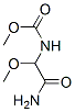Carbamic acid, (2-amino-1-methoxy-2-oxoethyl)-, methyl ester (9ci) Structure,145275-67-8Structure