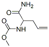 Carbamic acid, [1-(aminocarbonyl)-3-butenyl]-, methyl ester (9ci) Structure,145275-70-3Structure