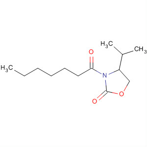 3-Heptanoyl-4-(s)-isopropyl-oxazolidin-2-oneStructure,145588-98-3Structure 3-Heptanoyl-4-(s)-isopropyl-oxazolidin-2-one Structure,145588-98-3Structure