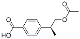 Benzoic acid, 4-[2-(acetyloxy)-1-methylethyl]-, (s)-(9ci) Structure,145621-78-9Structure