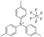 Tri-p-tolylsulfonium HexafluorophosphateStructure,146062-15-9Structure Tri-p-tolylsulfonium Hexafluorophosphate Structure,146062-15-9Structure