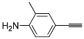 Benzenamine, 4-ethynyl-2-methyl-(9ci)Structure,146141-31-3Structure Benzenamine, 4-ethynyl-2-methyl-(9ci) Structure,146141-31-3Structure