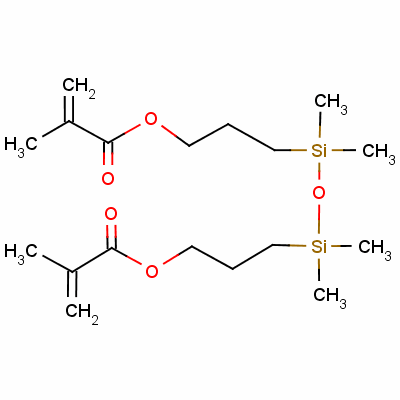 Methacryloxypropyl terminated polydimethylsiloxaneStructure,146632-07-7Structure Methacryloxypropyl terminated polydimethylsiloxane Structure,146632-07-7Structure