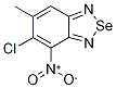 5-Chloro-6-methyl-4-nitro-2,1,3-benzoselenadiazoleStructure,147021-84-9Structure 5-Chloro-6-methyl-4-nitro-2,1,3-benzoselenadiazole Structure,147021-84-9Structure