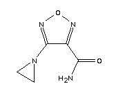1,2,5-Oxadiazole-3-carboxamide,4-(1-aziridinyl)-(9ci)Structure,147194-49-8Structure 1,2,5-Oxadiazole-3-carboxamide,4-(1-aziridinyl)-(9ci) Structure,147194-49-8Structure