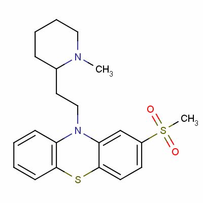 SulforidazineStructure,14759-06-9Structure Sulforidazine Structure,14759-06-9Structure