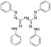 Mercuric (z)-phenylazo-(phenylhydrazono)methanethiolateStructure,14783-59-6Structure Mercuric (z)-phenylazo-(phenylhydrazono)methanethiolate Structure,14783-59-6Structure