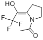 (E)-(9CI)-1-乙?；?2-(2,2,2-三氟-1-羥基亞乙基)-吡咯烷結構式_148183-87-3結構式