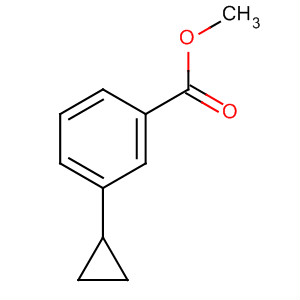 3-環(huán)丙基苯甲酸甲酯結(jié)構(gòu)式_148438-02-2結(jié)構(gòu)式