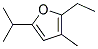 (9ci)-2-乙基-3-甲基-5-(1-甲基乙基)-呋喃結構式_148457-07-2結構式