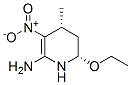 2-Pyridinamine,6-ethoxy-1,4,5,6-tetrahydro-4-methyl-3-nitro-,cis-(9ci)Structure,149049-86-5Structure 2-Pyridinamine,6-ethoxy-1,4,5,6-tetrahydro-4-methyl-3-nitro-,cis-(9ci) Structure,149049-86-5Structure