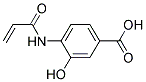 Benzoic acid, 3-hydroxy-4-[(1-oxo-2-propenyl)amino]-(9ci) Structure,149093-40-3Structure