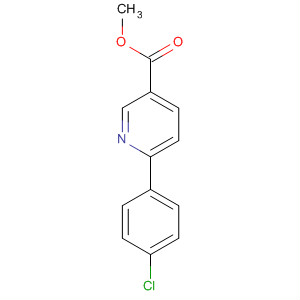 6-(4-氯苯基)煙酸甲酯結(jié)構(gòu)式_149467-80-1結(jié)構(gòu)式