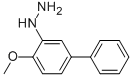 (4-甲氧基-3-聯(lián)苯)-肼結(jié)構(gòu)式_149878-66-0結(jié)構(gòu)式
